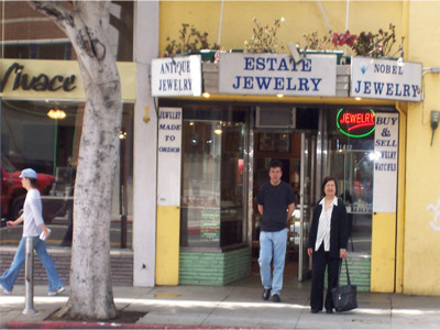  Nobel Antique jewelry Store, Santa Monica. Made in America.